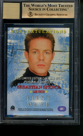 2002 First Wave Autograph Sebastian Spence As Cade Foster Auto #A1 BGS 9.5